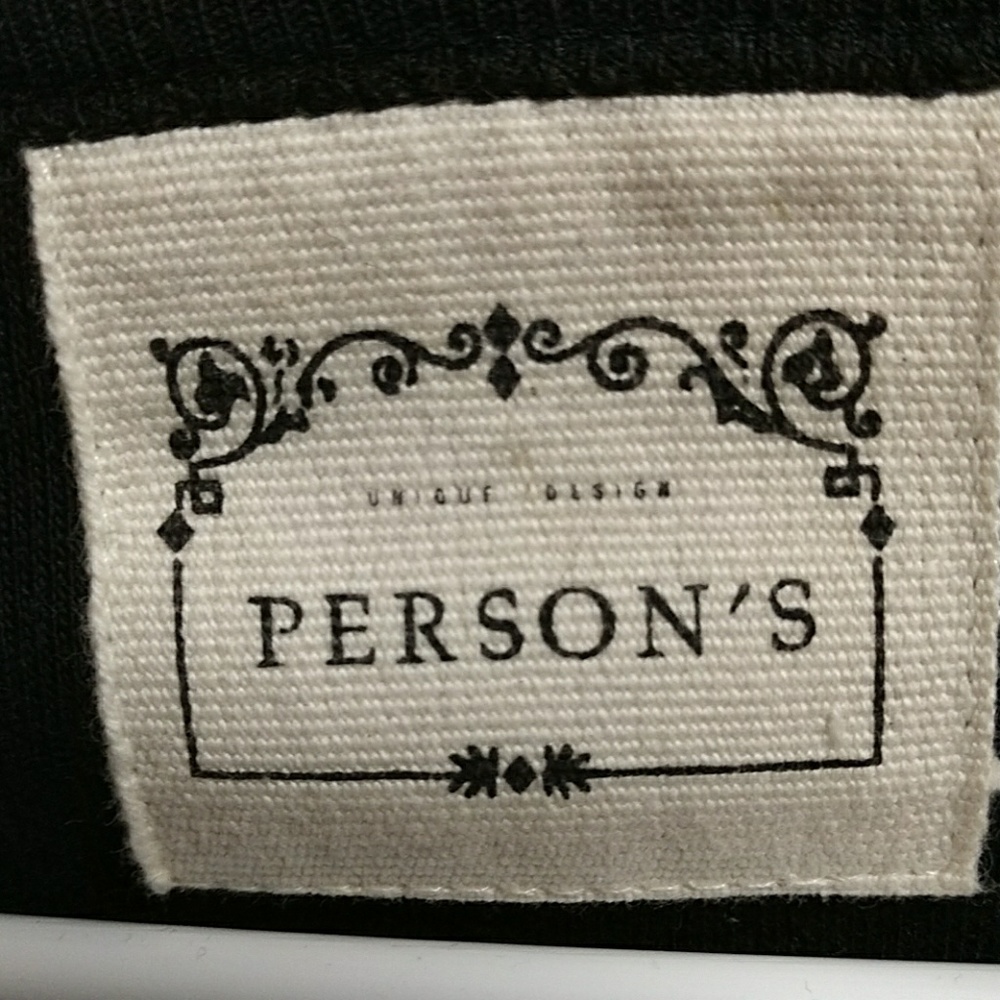 Unique Black Cardigan - Picture 3 of 3